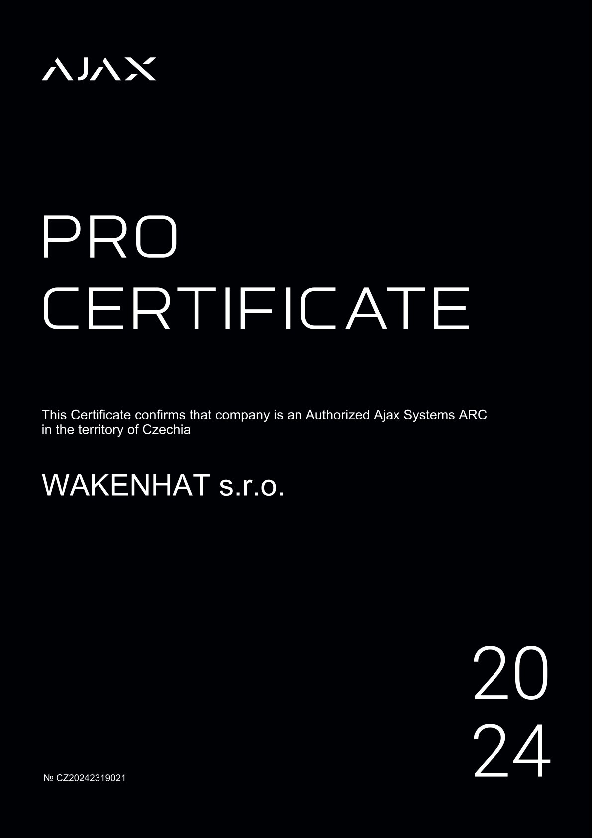 Co-branded_Ajax Authorized Certificate